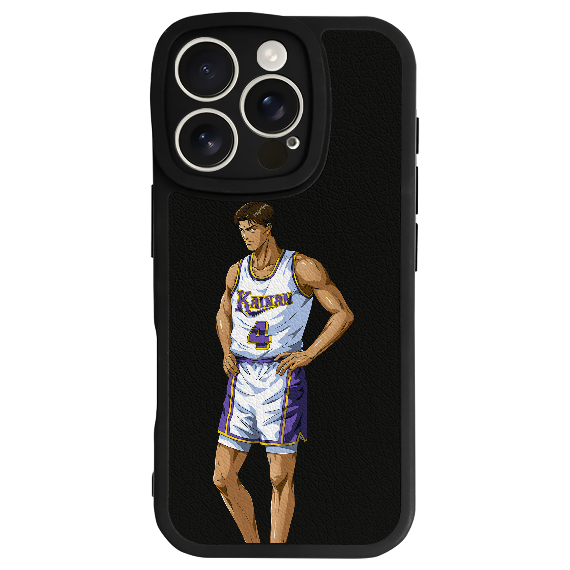 （画像用） SLAM DUNK／スラムダンク 【iPhone 16シリーズ対応】シリコンスマホケース（レザー調） 材質：シリコン
